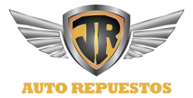 logotipo auto repuestos jr