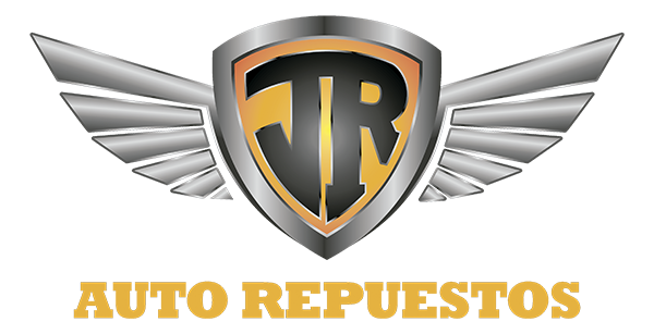 logotipo auto repuestos jr